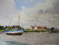 The Drying Sail, Branchaster Staith, Norfolk