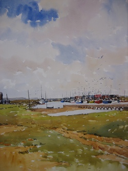 The River Blyth from Walberswick