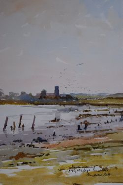 Blythburgh Church from the Marshes