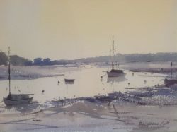 The Deben at Woodbridge - late afternoon