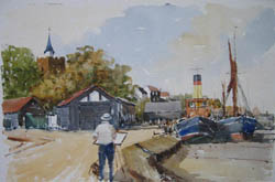 Painting at Maldon