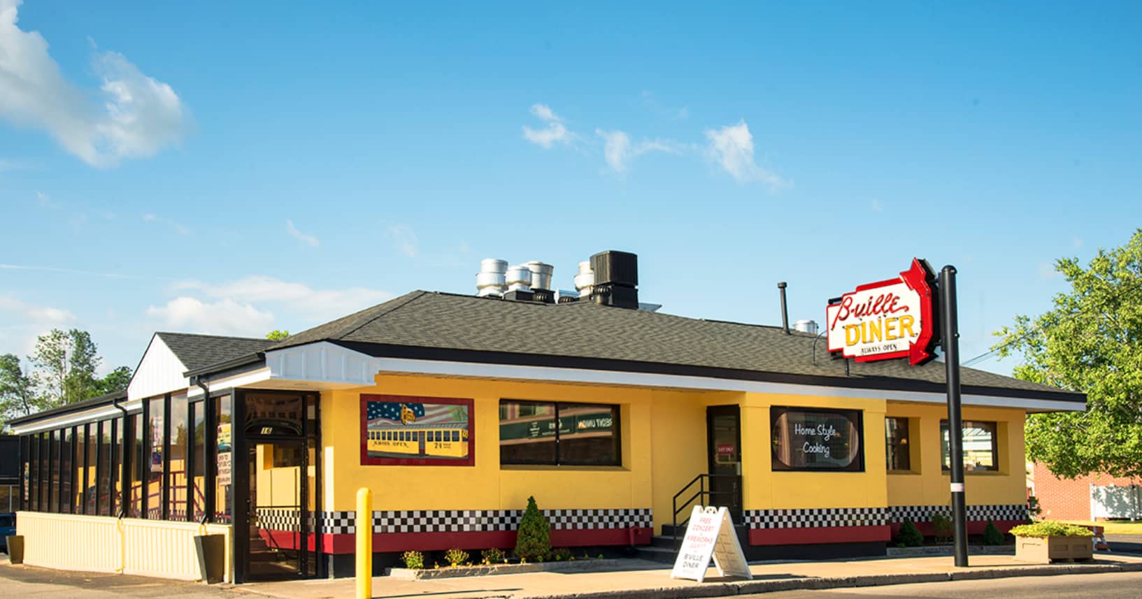 B'Ville Diner background image