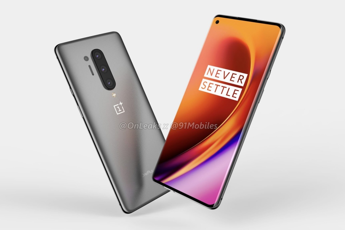 Render telefonu OnePlus 8 Pro