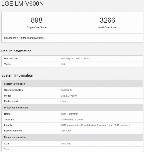 LG V60 ThinQ 5G