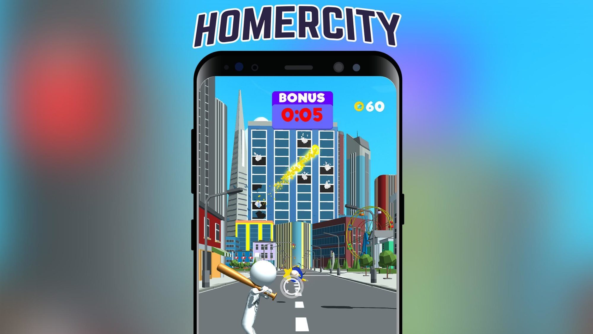 Hra na mobil Homer City