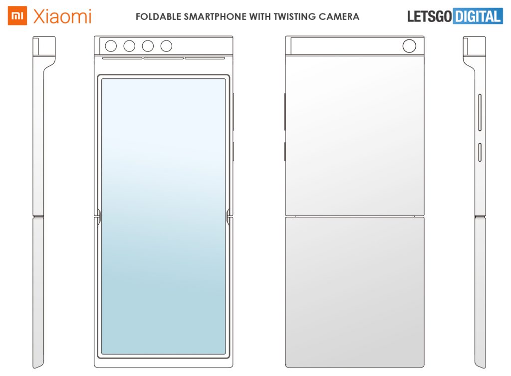 Patent na otočnou selfie fotoaparát