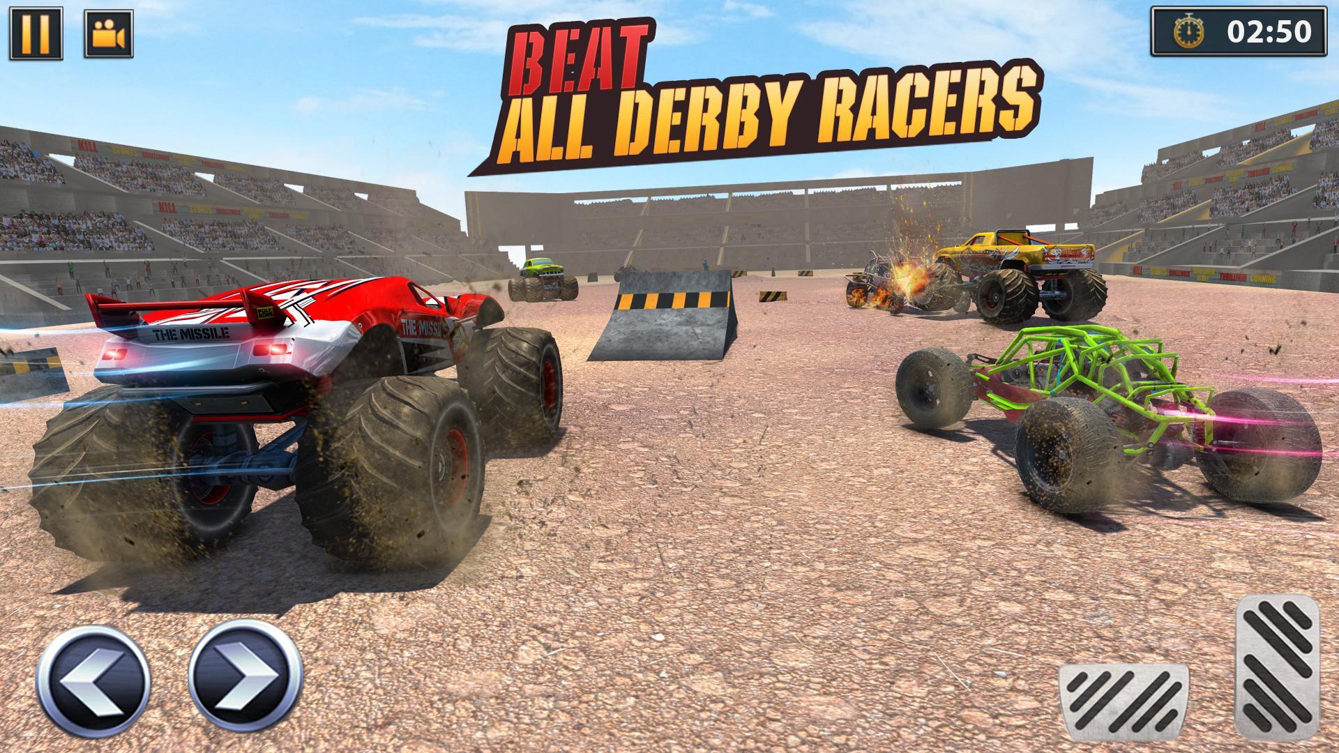 Hra Real Monster Truck Demolition Derby Crash Stunts