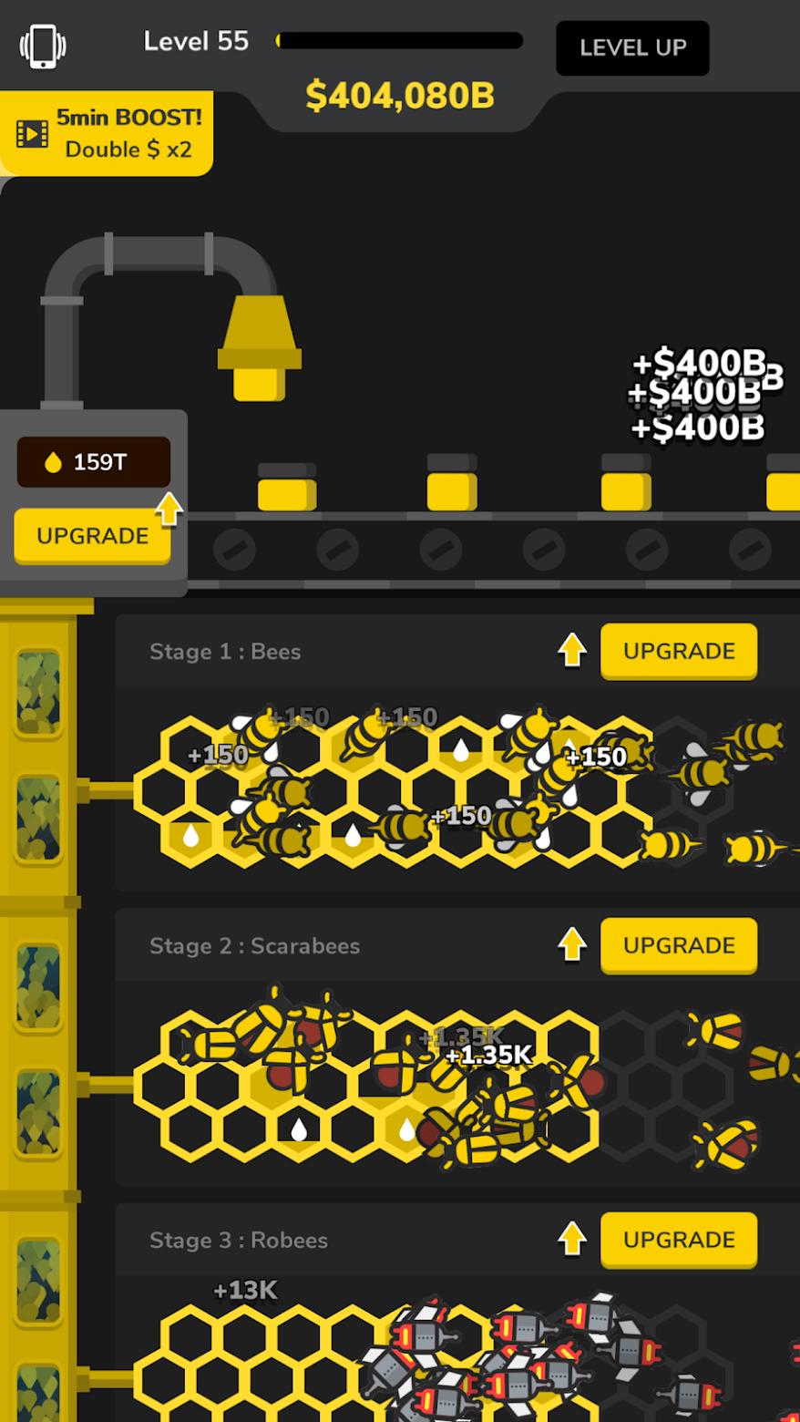 Hra Bee Factory