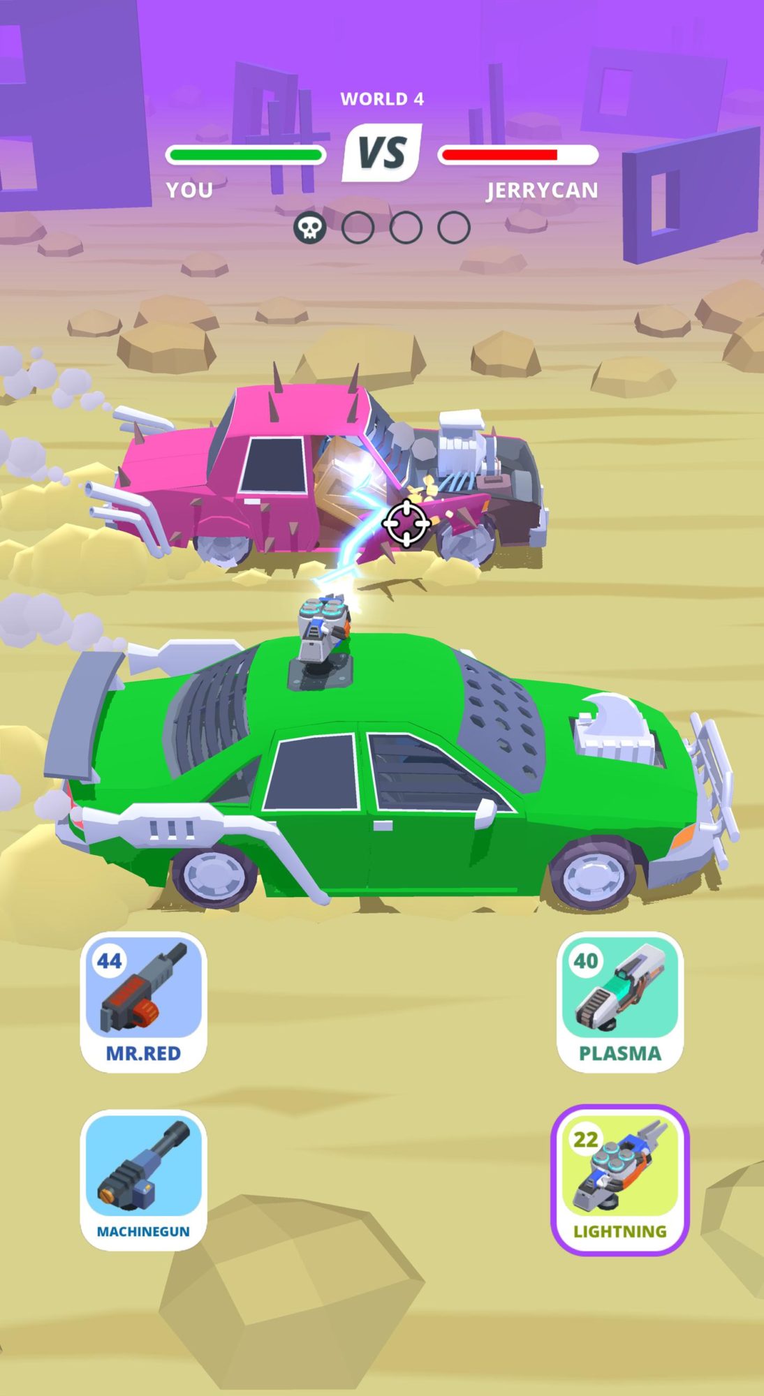 Hra na mobil Desert Riders