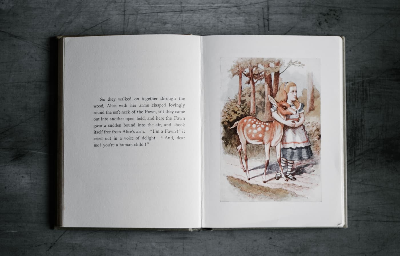 Lewis Carroll's famous alice in wonderland book