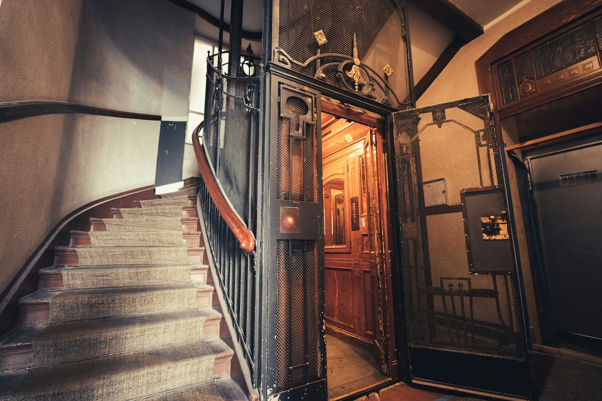 An Old Elevator