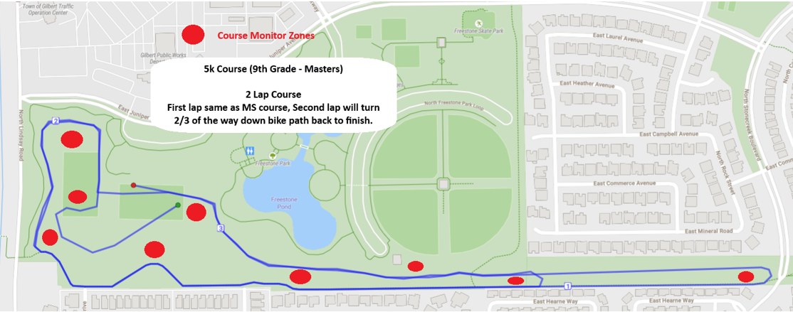 Freestone Golf Course Map Track & Field, Cross Country Results, Statistics