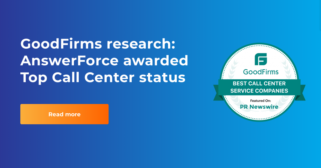 AnswerForce ranks among the industry’s top call center services