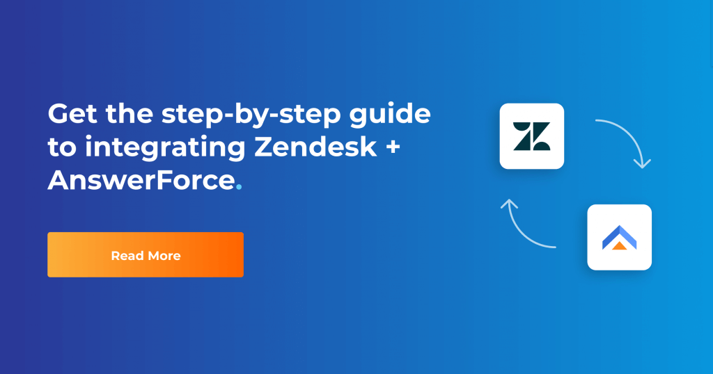 Zendesk and AnswerForce integration 