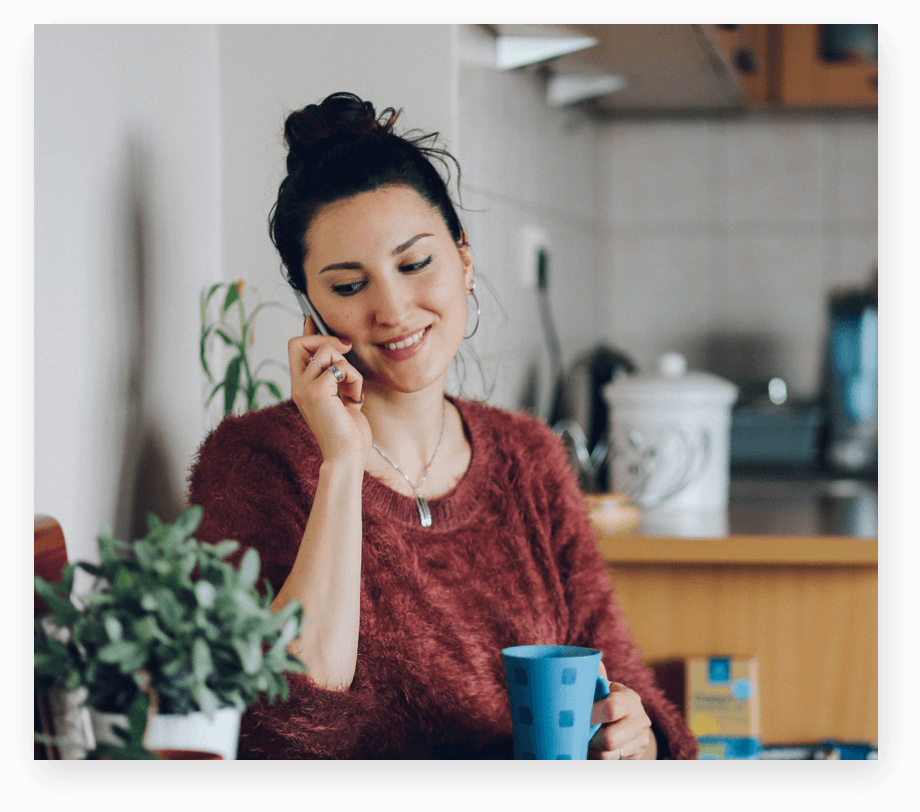 customer calling