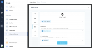 AnswerForce Mailchimp integration step 7