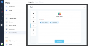 AnswerForce Slack integration step 6