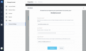 zendesk and answerforce integration