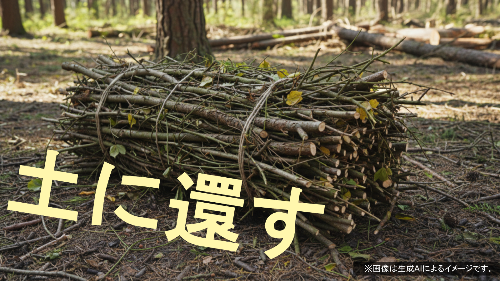 土に還す