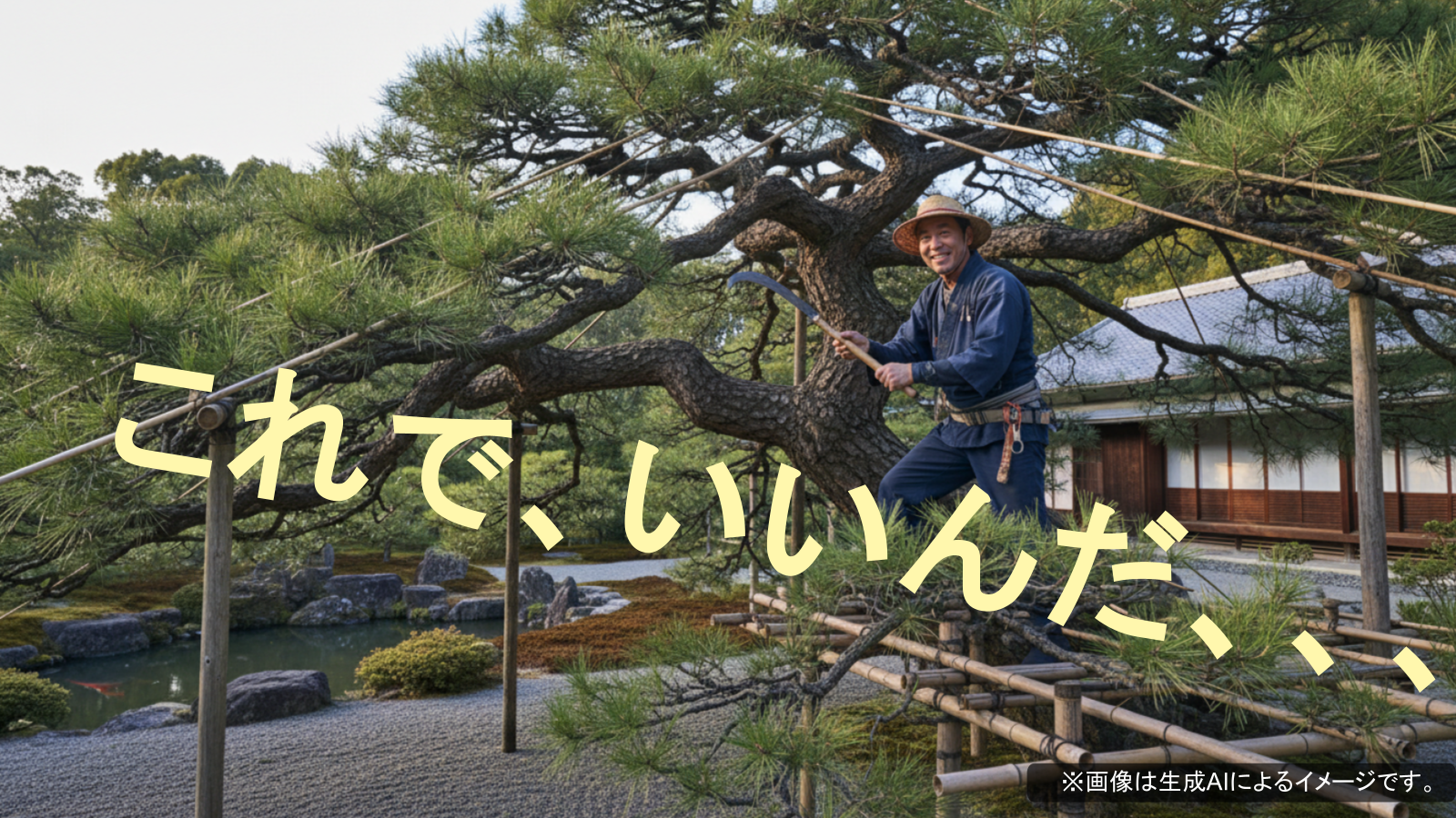 これでいいんだ、、、