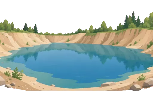 Abbildung zu Baggersee
