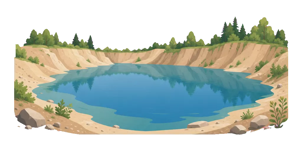 Abbildung zu Baggersee