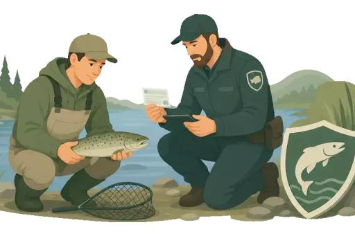 Abbildung zu Fischereischutz