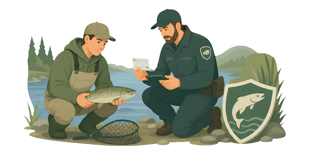 Abbildung zu Fischereischutz