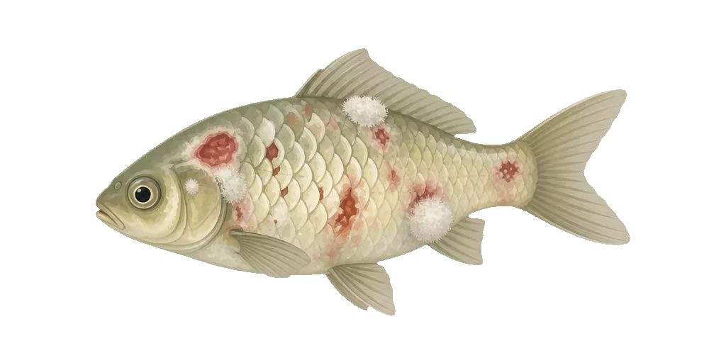 Abbildung zu Fischkrankheit