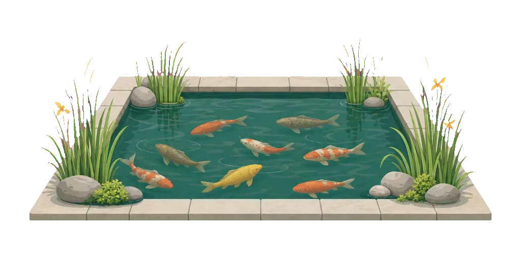 Abbildung zu Fischteich