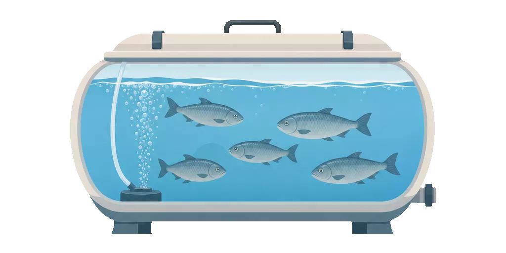 Abbildung zu Fischtransport