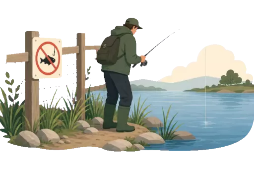 Abbildung zu Fischwilderei