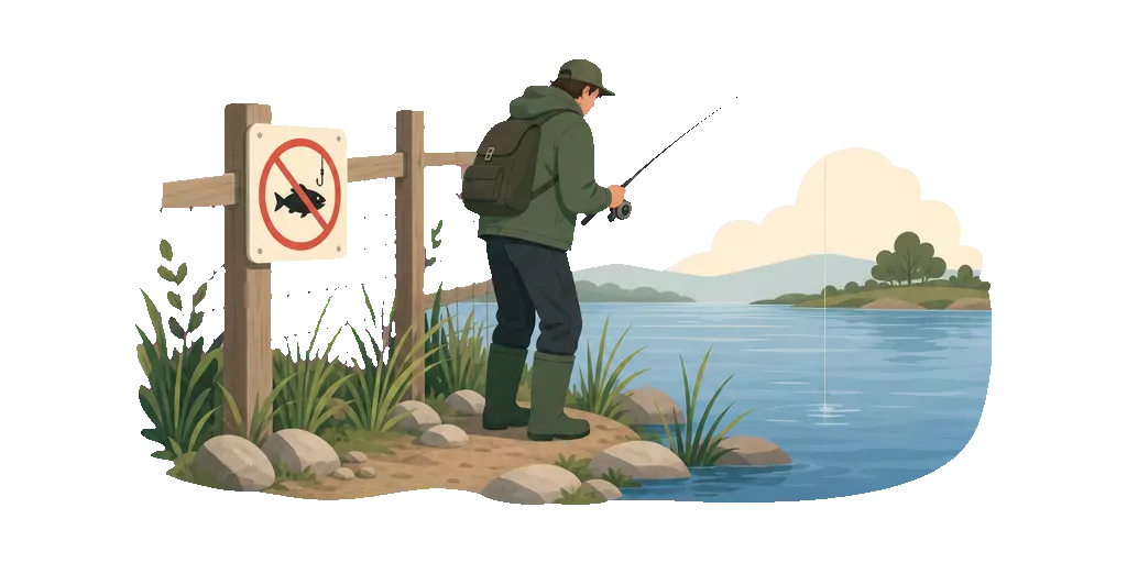 Abbildung zu Fischwilderei