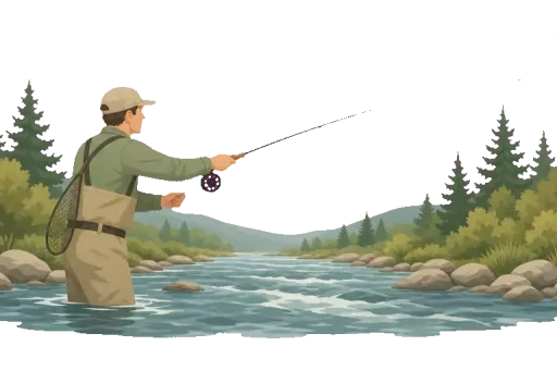 Abbildung zu Fliegenfischen