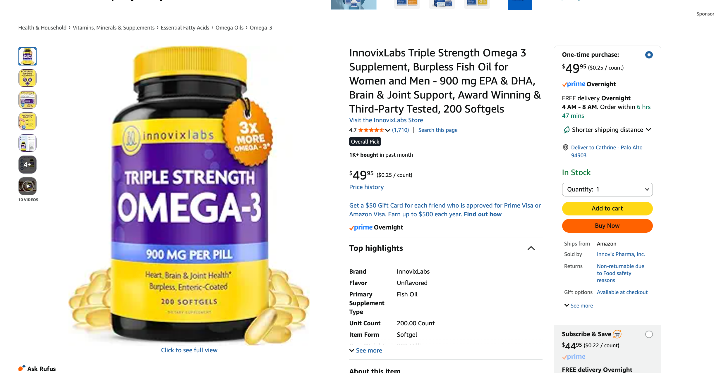 InnovixLabs Triple Strength