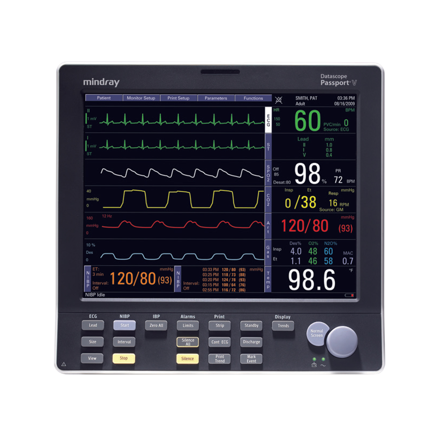 Datascope Passport V Monitor