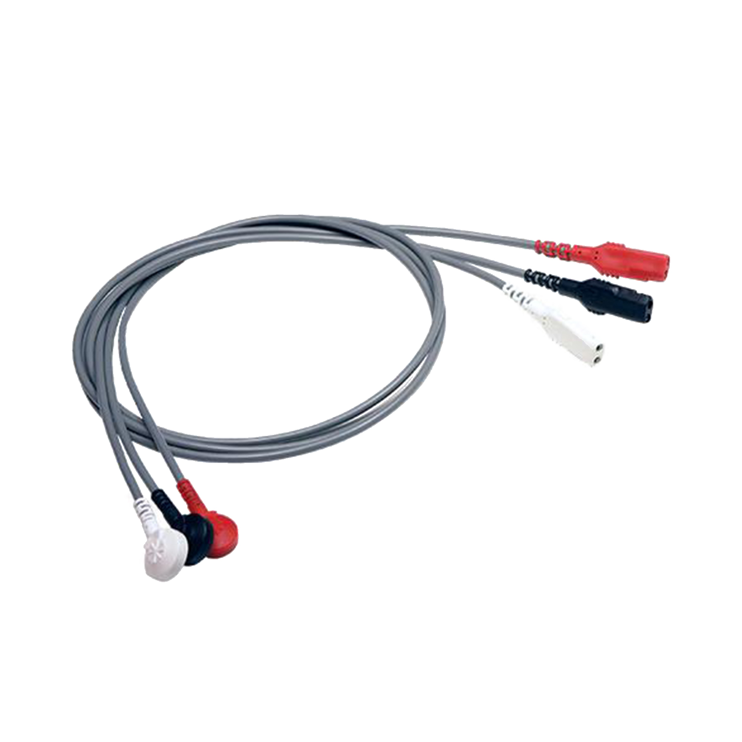 3-Lead ECG Snap Set Leadwires for newer Waveline Monitors