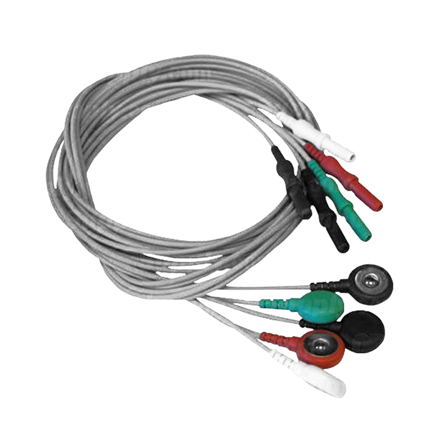 5-Lead ECG Snap Set Leadwires