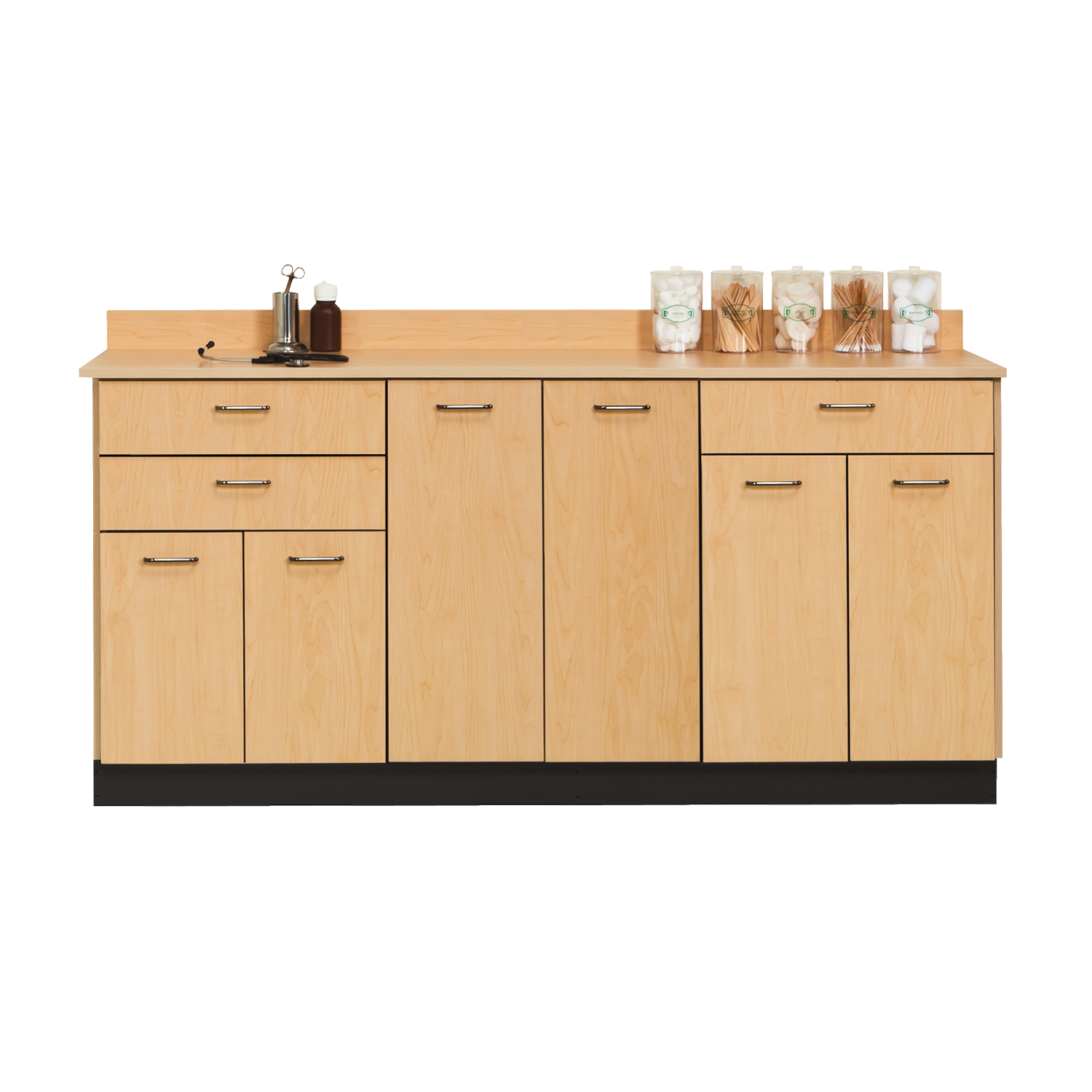 Base Cabinet with 6 Doors and 3 Drawers