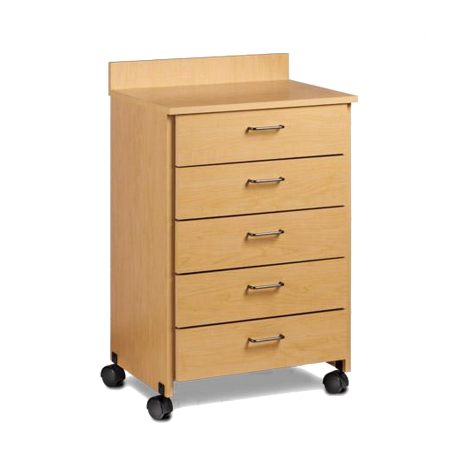 Mobile Treatment Cabinet with 5 Drawers