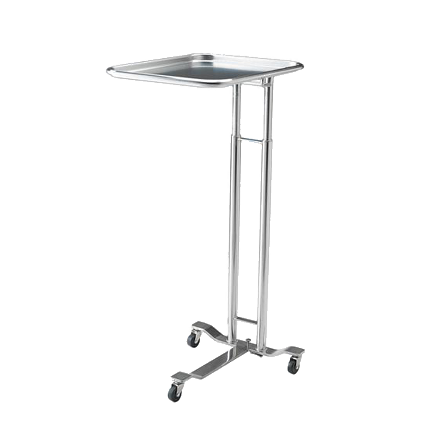 Pedigo 1069 Hand Operated Stainless Steel Mayo Stand