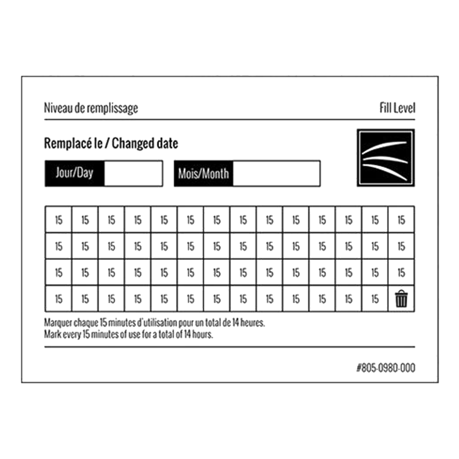 Sodalime Usage Indicator