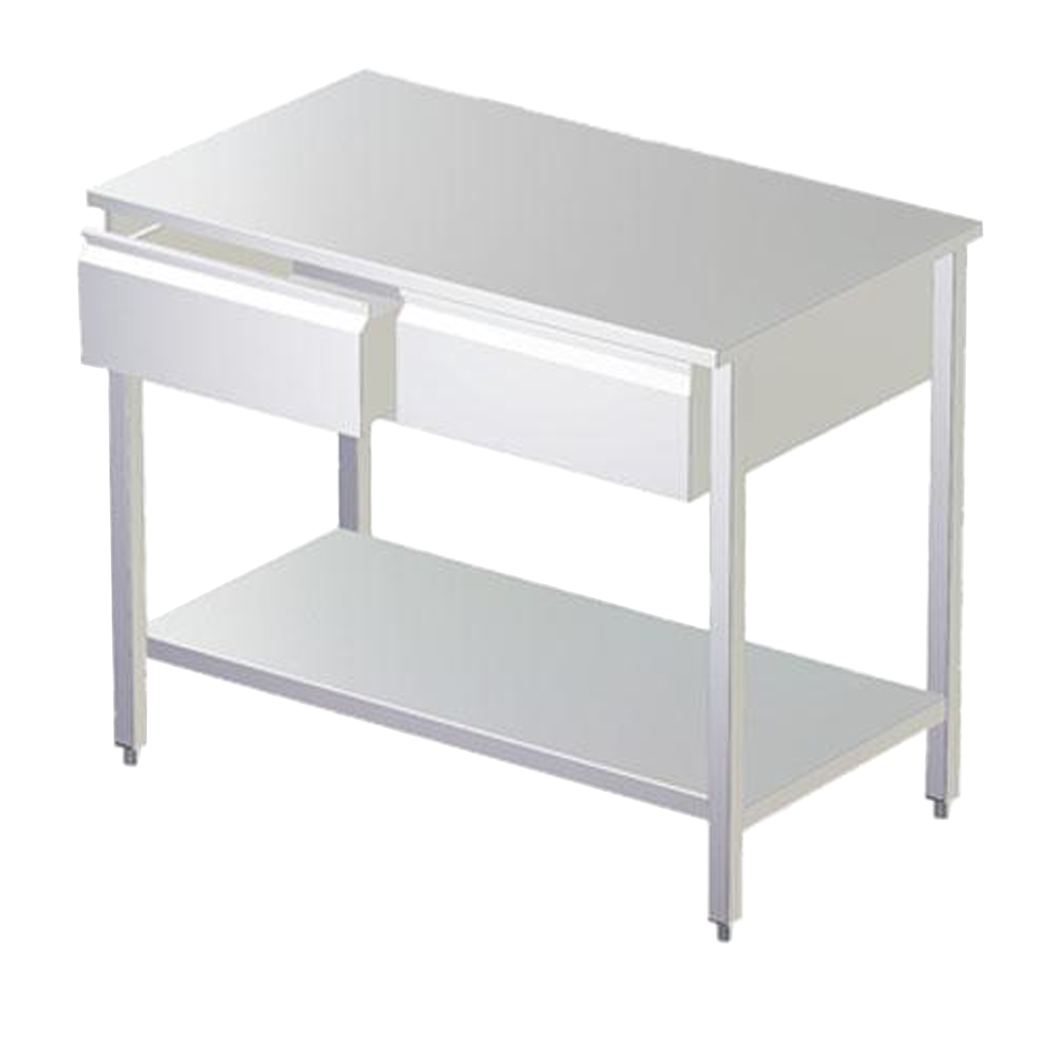 Stainless Steel Exam Table with Drawers