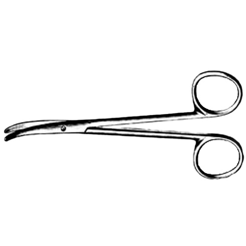 Strabismus Scissors 4.5" Curved German