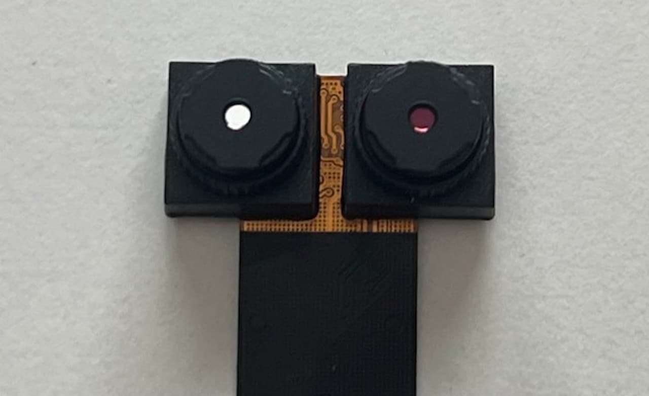 Dual camera - one RGB and one NoIR camera