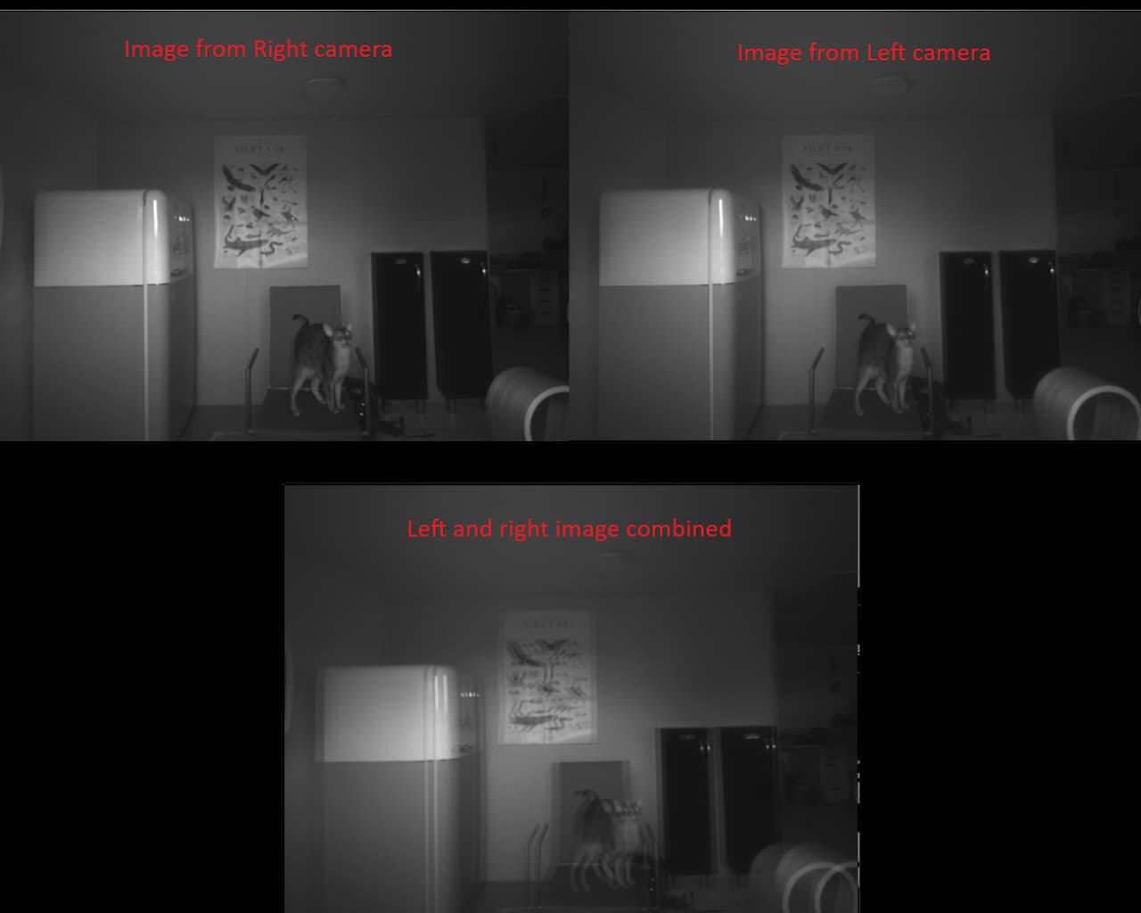Yes, grayscale I know... Last image looking blurry? Good! The wall behind does not look "double"? Bad :(