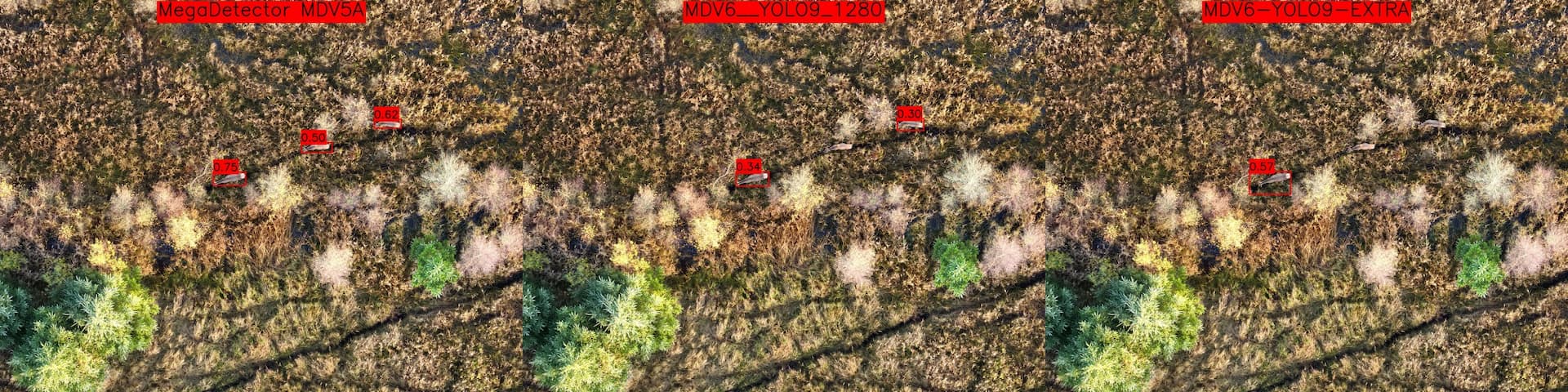 The "overall" number of images compared to this