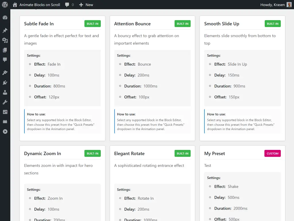Feature Screenshot Image