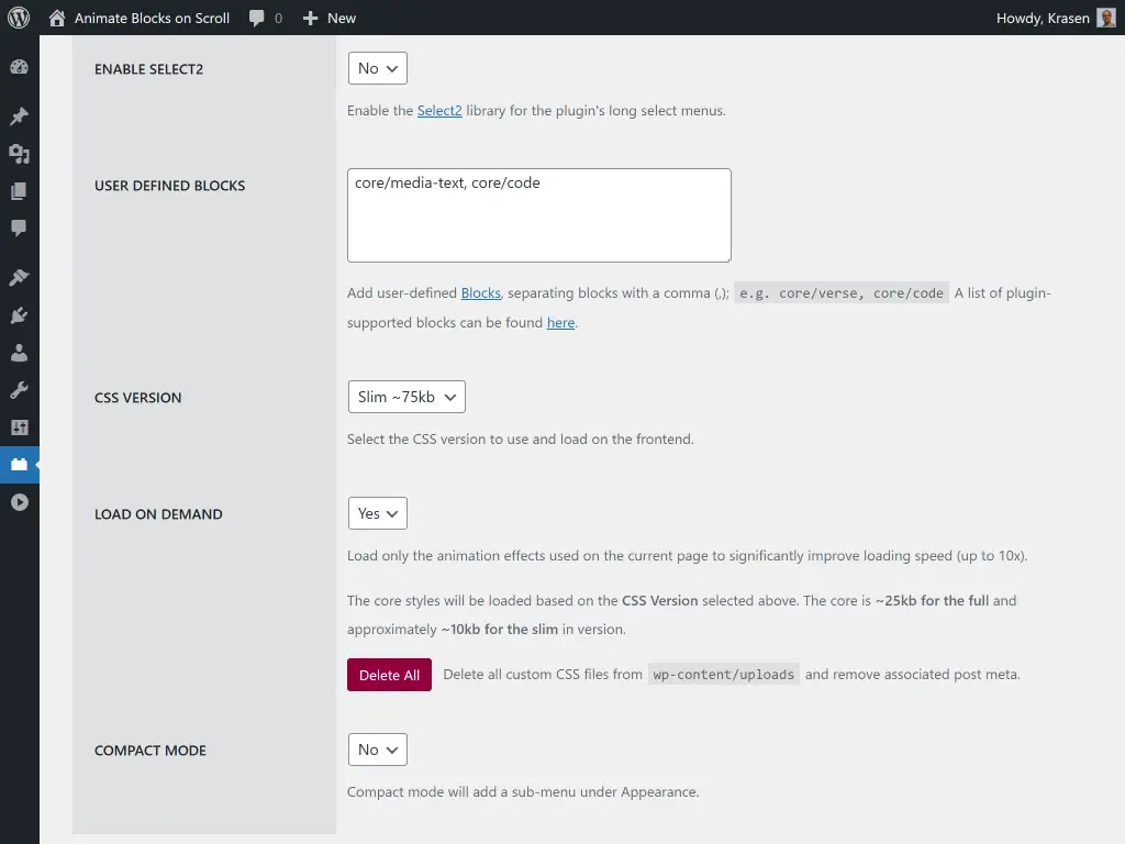 Feature Screenshot Image