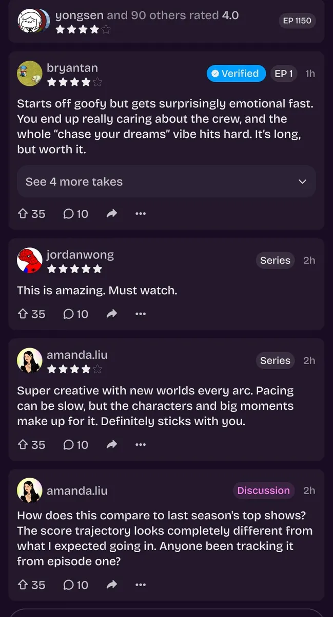 Discuss feature preview